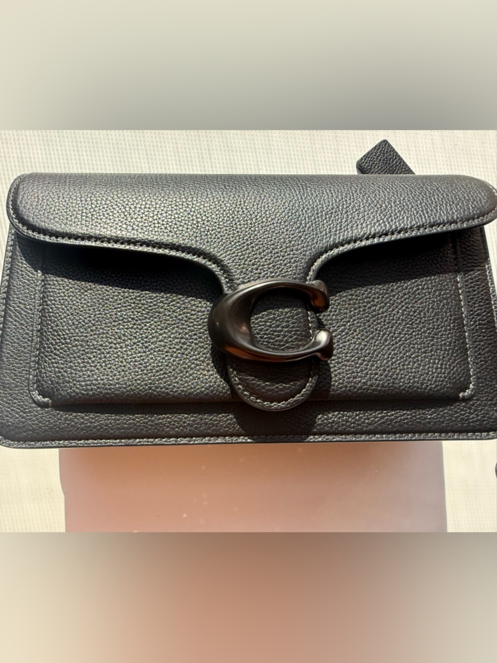 Coach Tabby black leather like new